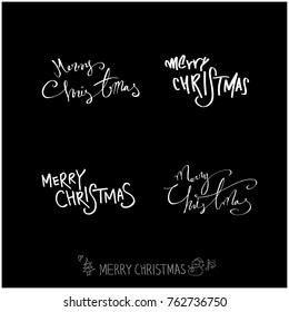 Hand drawn illustration / Happy Holiday - vector