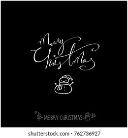 Hand drawn illustration / Happy Holiday - vector