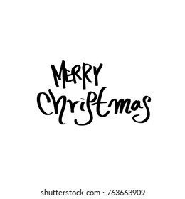 Hand drawn illustration / Happy Holiday - vector