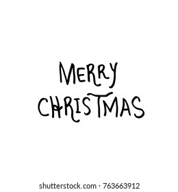 Hand drawn illustration / Happy Holiday - vector