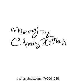 Hand drawn illustration / Happy Holiday - vector