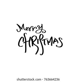 Hand drawn illustration / Happy Holiday - vector