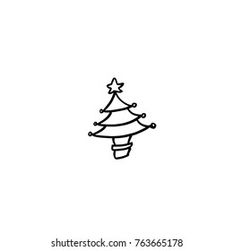 Hand drawn illustration / Happy Holiday - vector