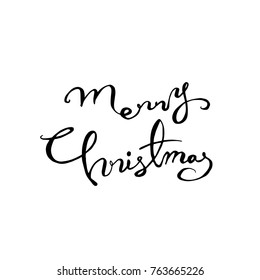 Hand drawn illustration / Happy Holiday - vector