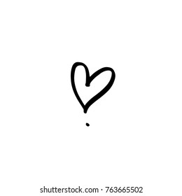 Hand drawn illustration / Happy Holiday - vector