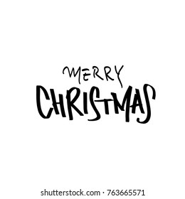Hand drawn illustration / Happy Holiday - vector