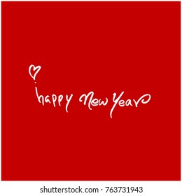Hand drawn illustration / Happy Holiday - vector