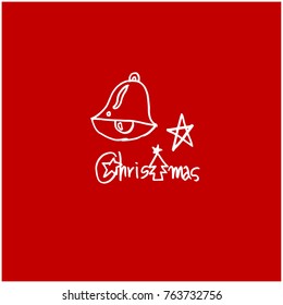 Hand drawn illustration / Happy Holiday - vector
