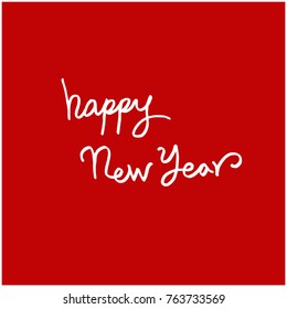 Hand drawn illustration / Happy Holiday - vector