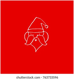 Hand drawn illustration / Happy Holiday - vector