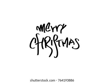 Hand drawn illustration / Happy Holiday - vector