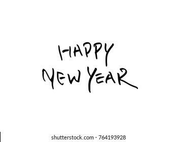 Hand drawn illustration / Happy Holiday - vector