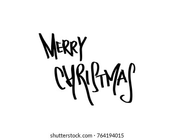 Hand drawn illustration / Happy Holiday - vector