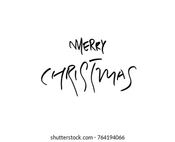 Hand drawn illustration / Happy Holiday - vector