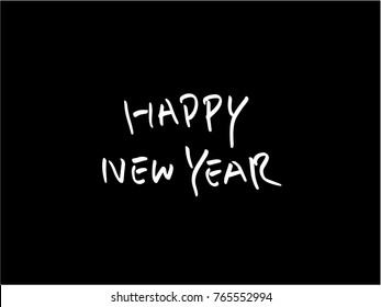 Hand drawn illustration / Happy Holiday - vector