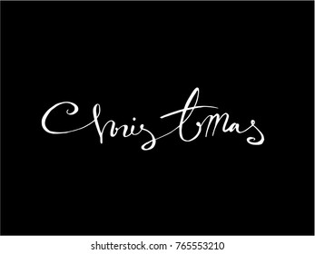 Hand drawn illustration / Happy Holiday - vector