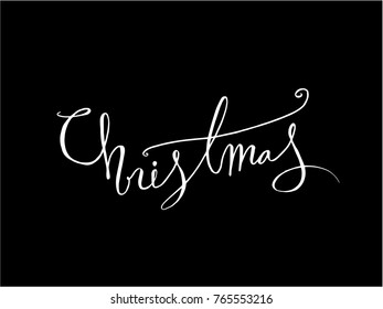 Hand drawn illustration / Happy Holiday - vector