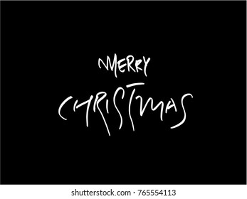 Hand drawn illustration / Happy Holiday - vector