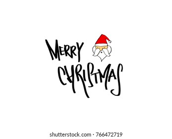 Hand drawn illustration / Happy Holiday - vector