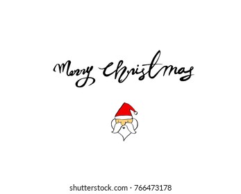 Hand drawn illustration / Happy Holiday - vector