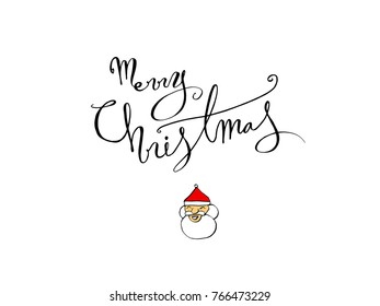 Hand drawn illustration / Happy Holiday - vector