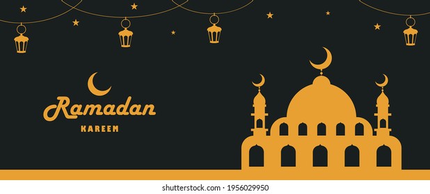Hand Drawn Illustration For Ramadan Kareem And Islamic Culture