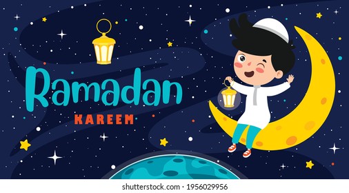 Hand Drawn Illustration For Ramadan Kareem And Islamic Culture