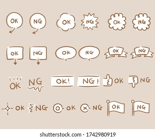 A hand drawn illustration of speech bubbles. 