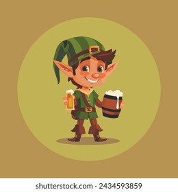 Hand drawn illustration for ST Patrick's day celebration