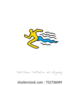 Hand drawn illustration / vector