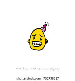 Hand drawn illustration / vector