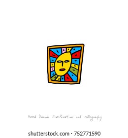 Hand drawn illustration / vector