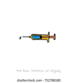 Hand drawn illustration / vector