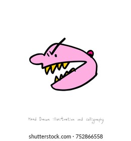 Hand drawn illustration / vector