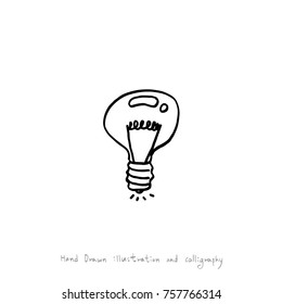 Hand drawn illustration - vector