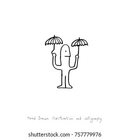 Hand drawn illustration - vector