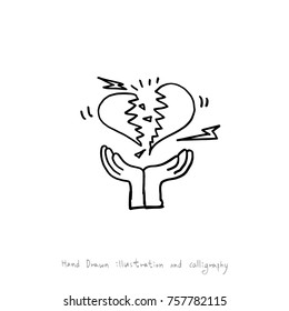 Hand drawn illustration - vector