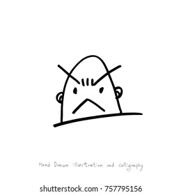 Hand drawn illustration - vector