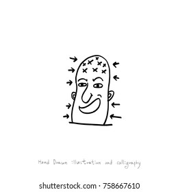Hand drawn illustration - vector