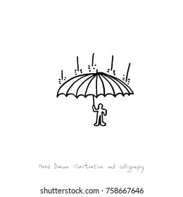 Hand drawn illustration - vector