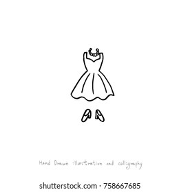 Hand drawn illustration - vector