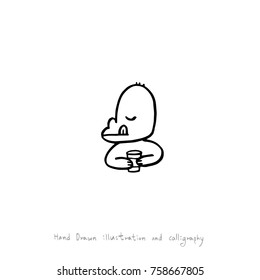 Hand drawn illustration - vector