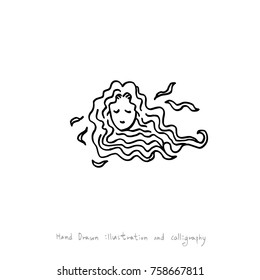 Hand drawn illustration - vector