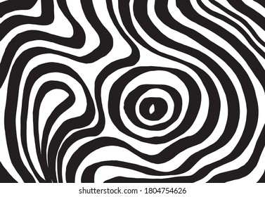 Handgezeichnete Illustrationen von Pinselstrichen, farbigem Hintergrund einzeln auf weißem Hintergrund.  