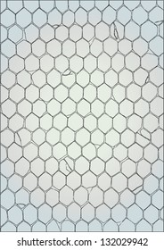 Hand drawn image of paved road surface, viewed from above