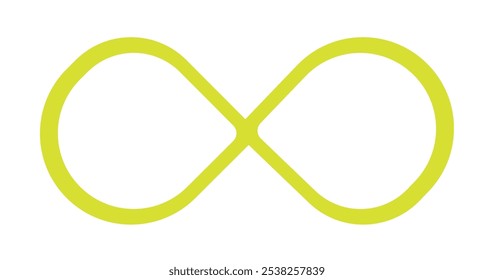 Hand drawn infinity symbol. Black infinity icon. Eternity, infinite, limitless and forever signs.