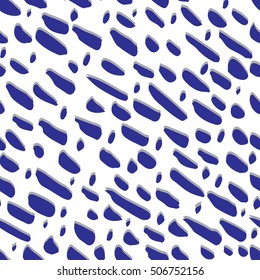 Hand drawn ink abstract texture seamless background. Good idea for creative banners, posters, invitations, cards. Vector illustration