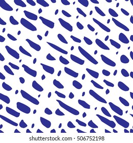 Hand drawn ink abstract texture seamless background. Good idea for creative banners, posters, invitations, cards. Vector illustration