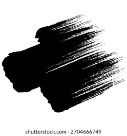 Pinceladas de tinta dibujadas a mano ideales para Elementos de diseño grunge