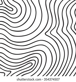 Hand drawn ink line texture. Abstract background pattern, vector illustration.